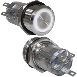 Кнопка антивандальная LAS2GQF-11E/W/N on-(on)