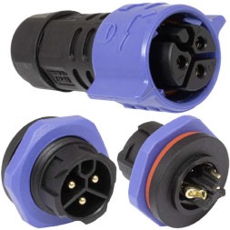 Разъем герметичный SZC20B-3P-M-FB