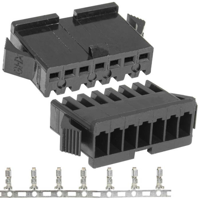 Разъем SM-7F 2.54mm + Terminal