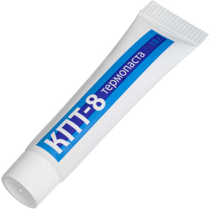 Паста теплопроводящая КПТ-8 тюбик термопаста 18гр