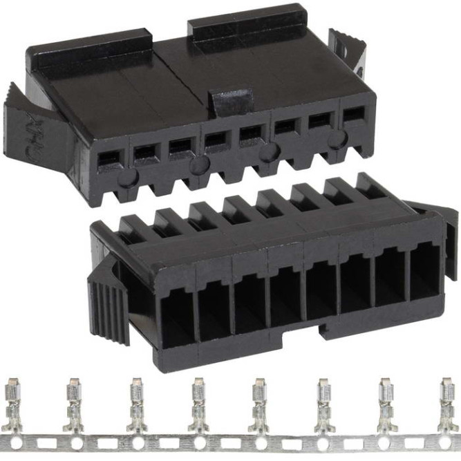 Разъем SM-8F 2.54mm + Terminal
