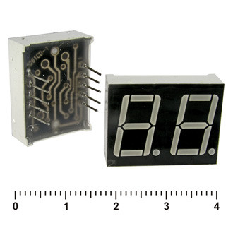 Индикатор KEM-5262BR красный, OA