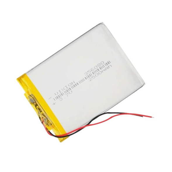 Аккумулятор 356080 3,7V 2500mAh, 80x60x3,5mm
