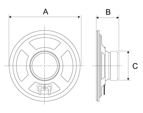 Динамик YD103-29 5W 8ohm