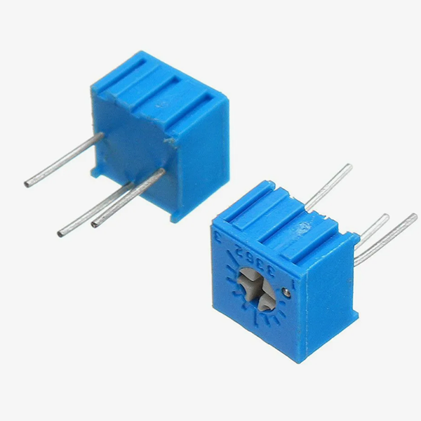 Резистор подстроечный 3362P-1-201 200 Ом, K187-7