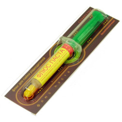 Флюс паяльный Флюс-паста шприц 2мл