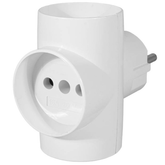 Розетка электрическая ТР-002-2