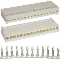 Разъем HU-16 pitch 2.54mm+Terminal