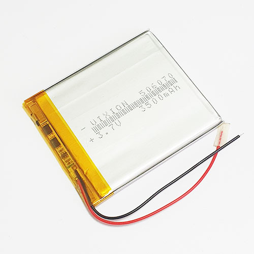 Аккумулятор 506070 3,7V 3000mAh, 70x60x5 mm