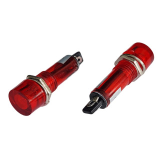 Индикаторная лампа неоновая XD10-3 220В, красная