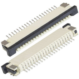 Разъем FPC/FFC 1.0mm 20A