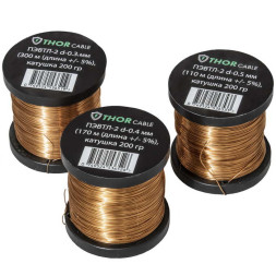 Провод ПЭВТЛ-2 d-0.3 мм 300м (200г)