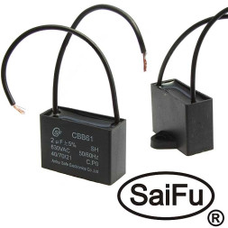 Конденсатор CBB61 2uF 630V (SAIFU)