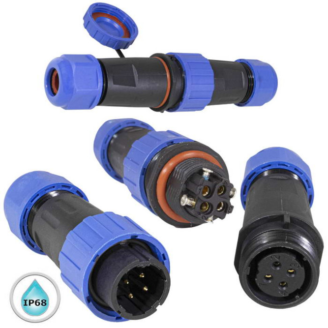 Разъем герметичный SP16-4P