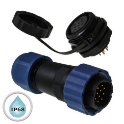 Разъем герметичный SZC21 10P-M-FB