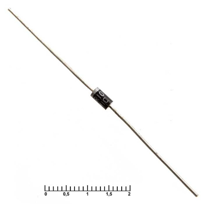 Диод HER106 (1A 600V) DO-41