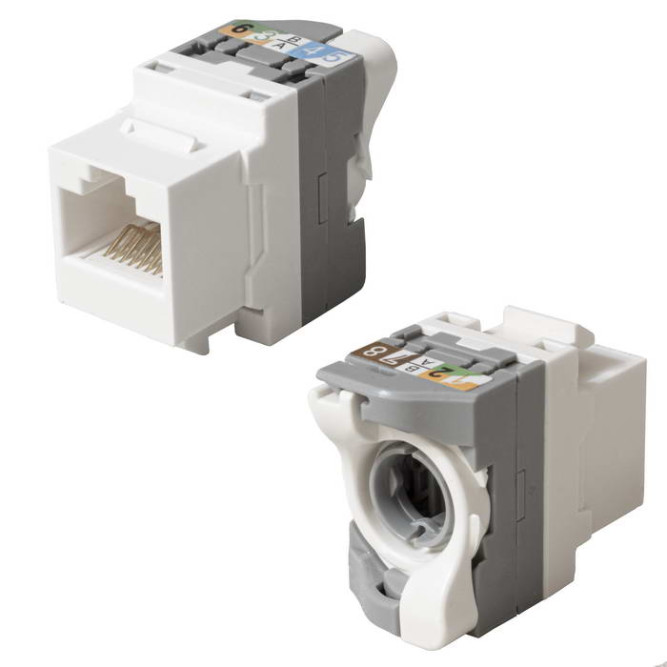 Модульная вставка RH-RJ45U5E/180WB