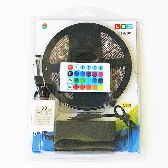 RGB лента 5050 60LEDS IP65 с контроллером