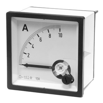 Амперметр 10А (72х72)