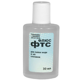 Флюс паяльный Флюс ФТС 30мл