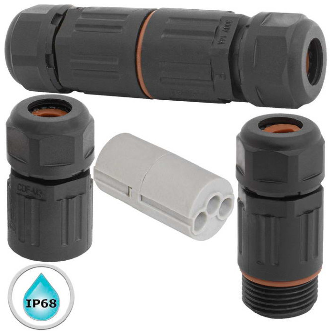 Разъем герметичный SP16E-3P