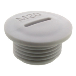 Заглушка для кабельного ввода Заглушка MG-20 Серый пластик