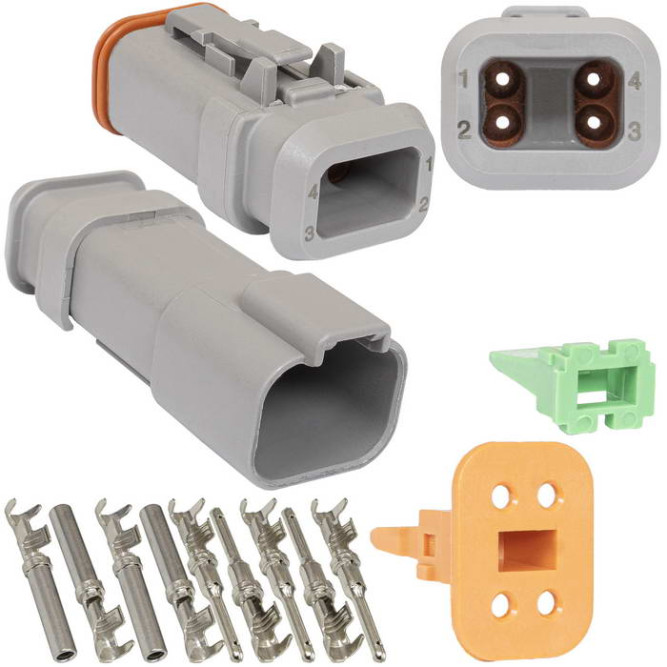 Разъем DT04-4P-E008 21/11