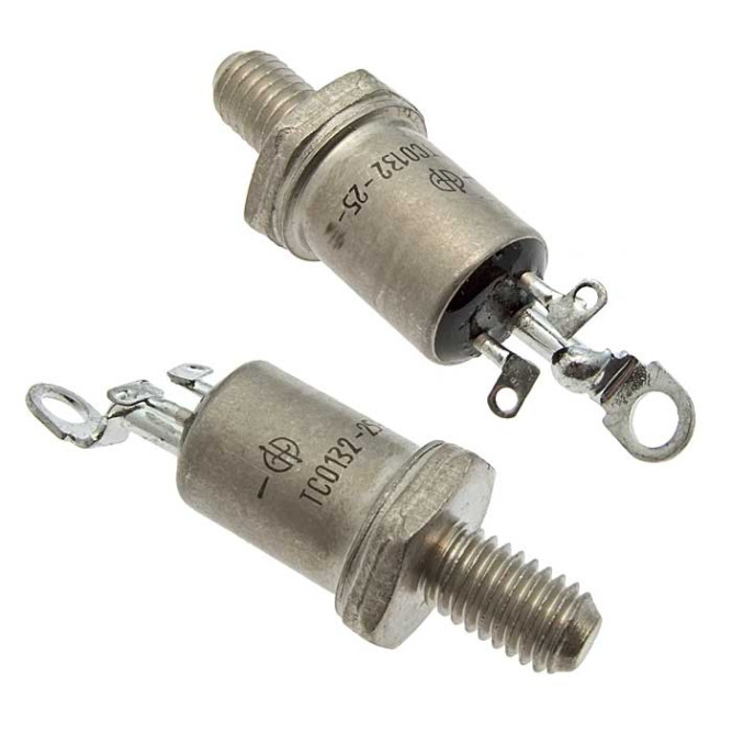 Тиристор силовой ТСО132-25-12 (200*г)