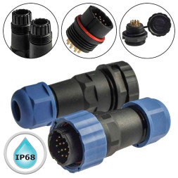 Разъем герметичный SZC21 14P-F-M