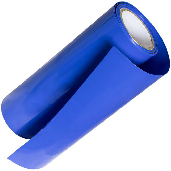 Термоусадка ТУТ ПВХ 200 ф127 синий 11м