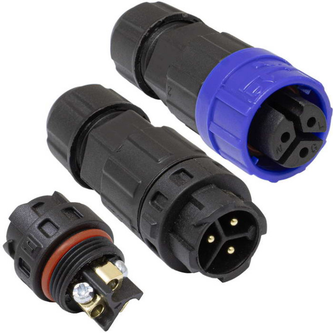 Разъем герметичный SP16S-3P-F-M