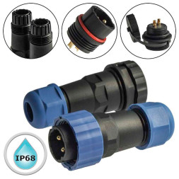 Разъем герметичный SZC21 2P-F-M