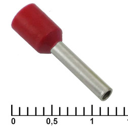 Кабельный наконечник DN01510 red (1.7x10mm)