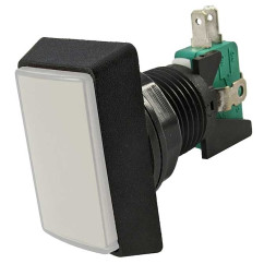Кнопка GMSI-3B-R no(nc)+nc(no) white
