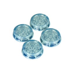 Антивибрационные подставки ИТА, 60х60х18мм, прозрачные, круглые, 4шт