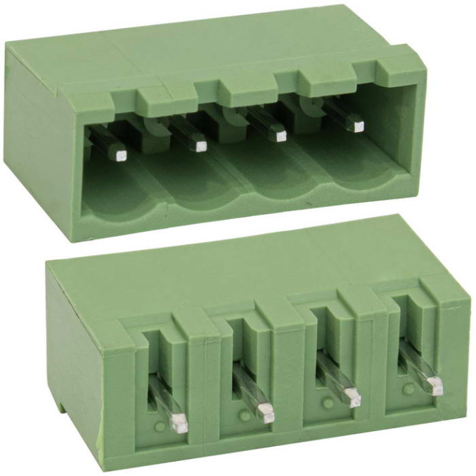 Клеммник разрывной 2ERGVC-5.08-04P