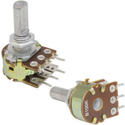 Потенциометр 16K2 F 2x100k