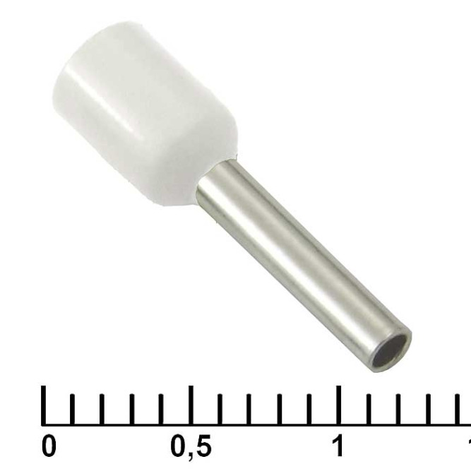 Кабельный наконечник DN01510 white (1.7x10mm)