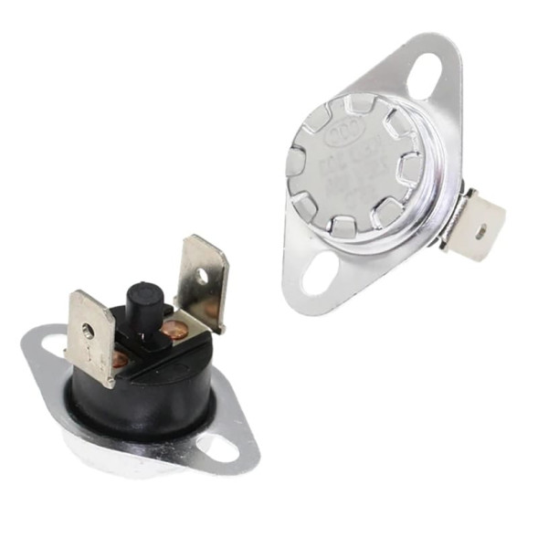 Термостат KSD303-FBVL 110°C 10A 250V с кнопкой