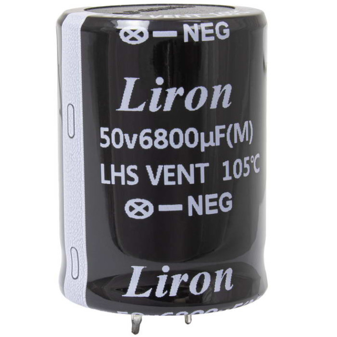 Конденсатор 6800 UF 50V 105*C 30*40 Liron