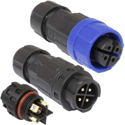 Разъем герметичный SP16S-4P-F-M