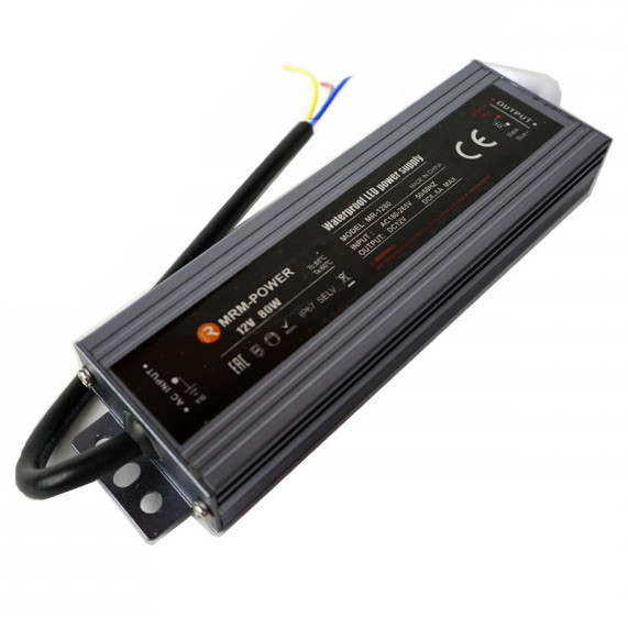 ИПН MR-1280 12V 6.6A 80W IP67, Live-POWER
