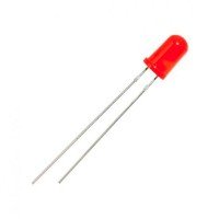 Светодиод 5 mm red 30 mCd 20, R16-9