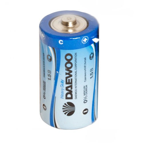 Батарейка R14 1,5V Daewoo, R014-1