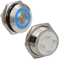 Кнопка антивандальная GQ16TF-10E/B/N off-(on)