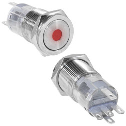 Кнопка антивандальная LAS2GQPF-11D/R/N on-(on)