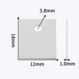 Керамическая подложка под TO-220 18x12х1mm