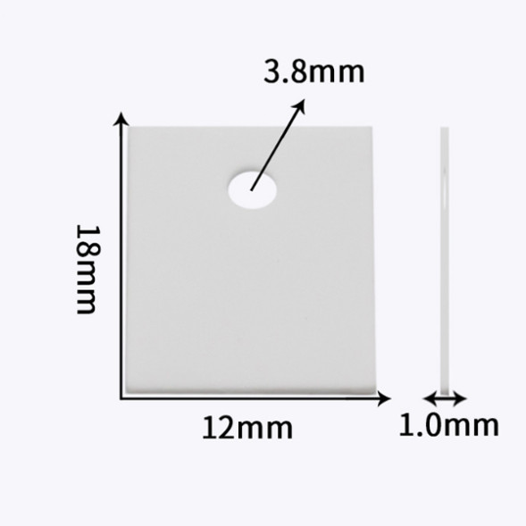 Керамическая подложка под TO-220 18x12х1mm
