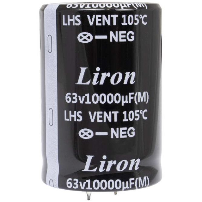 Конденсатор 10000 UF 63V 105*C 35*50 Liron