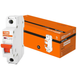 Автоматический выключатель ВА47-29 1Р 20А 4.5кА х-ка С